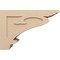 Ekena Millwork 12"W x 36"D x 24"H Classic Mayflower Rough Cedar Woodgrain TimberThane Corbel, Primed Tan CORUR12X36X24MAYRCPR - alternate 6